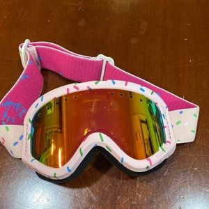 ANON Pink Confetti Girl Ski Snow Goggles